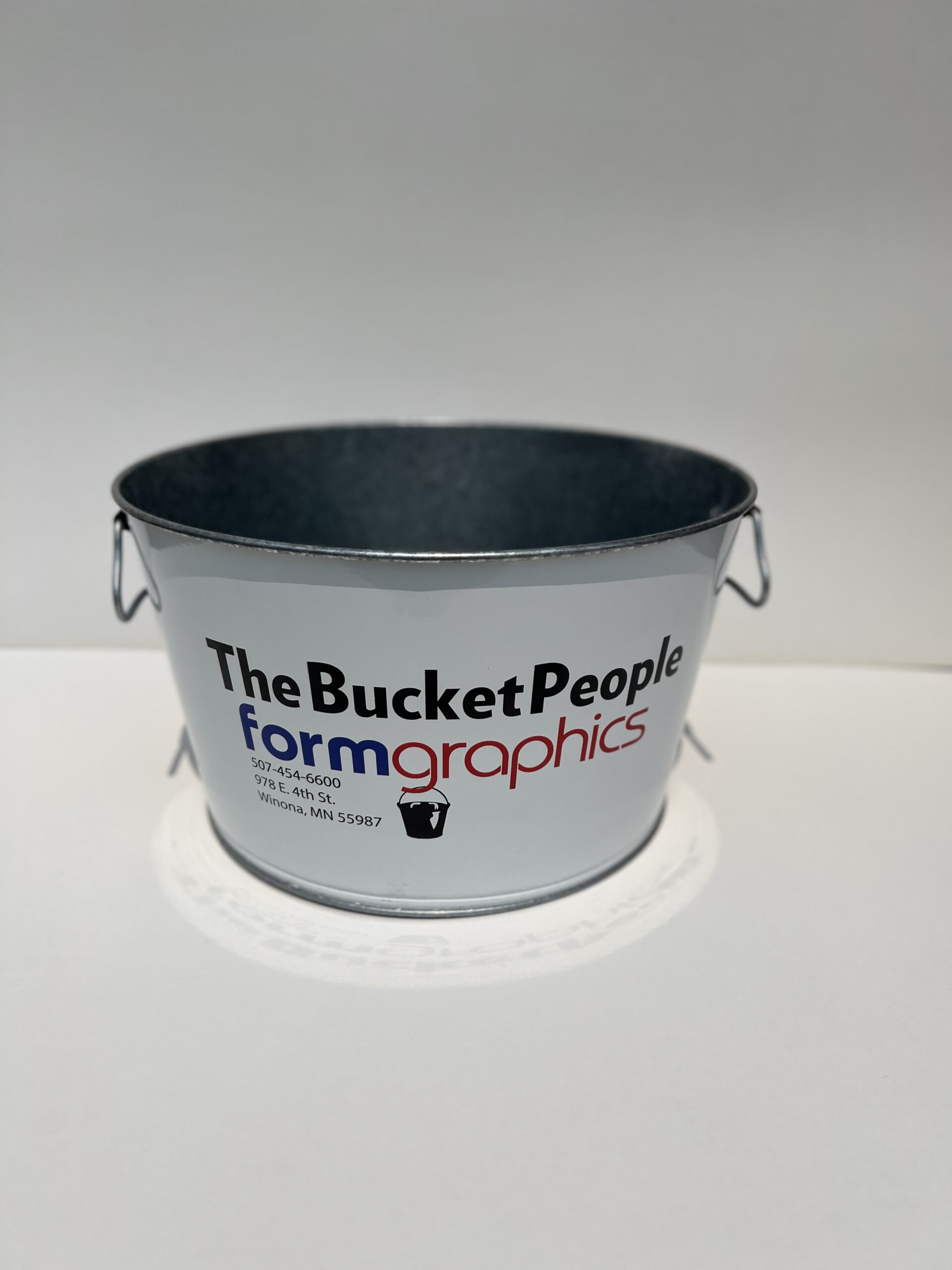 20 qt. Round Steel Tub - Image 2